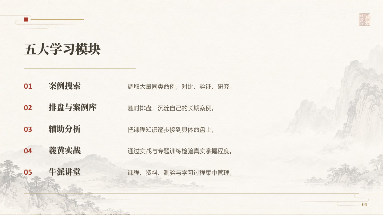 五大学习模块 · 第 3 页